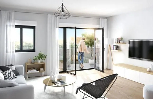 2 PIÈCES de 49m² orienté Sud