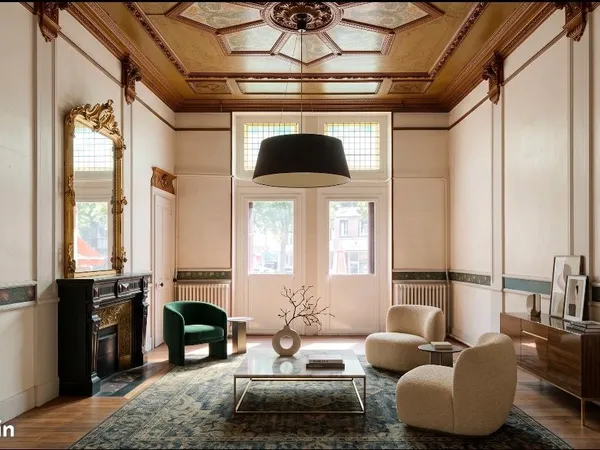 T4 ATYPIQUE style art déco avec cour privative SECTEUR AIGLE / JAURES