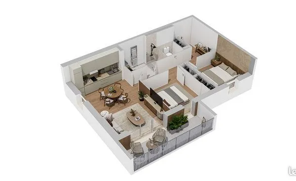 Appartement - 3 pièces - Gouesnou résidence neuve secteur Crann près de Brest