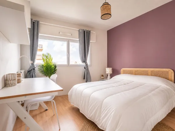 Emménage dans cette élégante chambre de 11 m² à lo