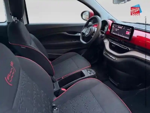 Fiat 500 e 95ch (red) — photo 5