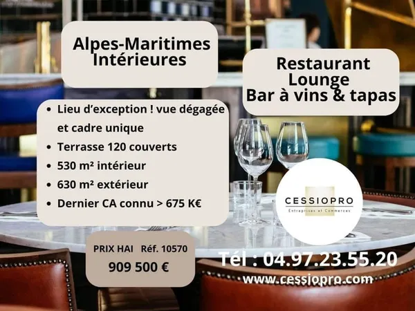 Restaurant 500 m²