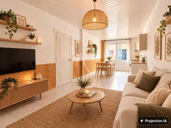 Appartement 2 pièces 46 m²