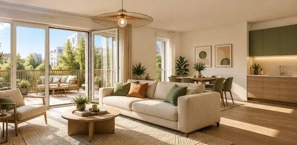 Appartement 3 pièces 64 m²