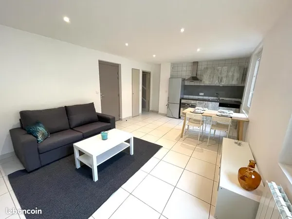 BOURG EN BRESSE / Joli T2 (38 m²) meublé en hyper centre