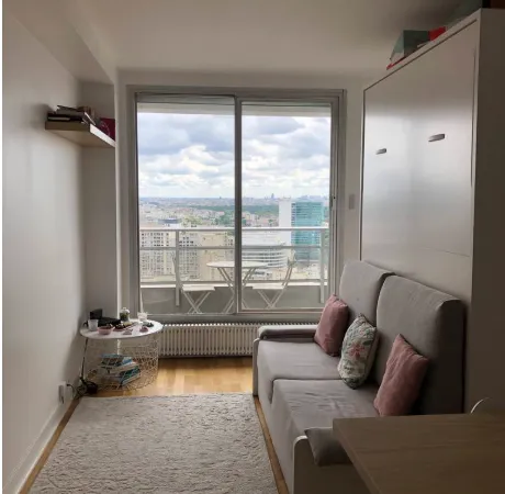 Location meublée studio 25 m² Puteaux (92800)