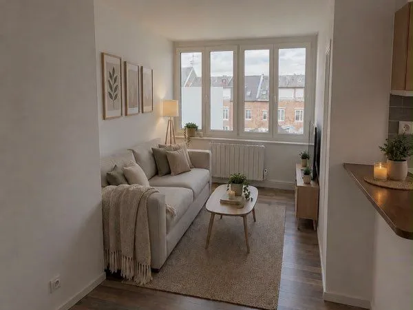 Appartement T2 de 37 m² - Saint-Quentin - Europe-Remicourt