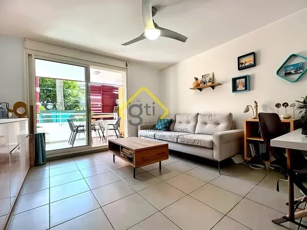 A vendre appartement T2 à Saint-Denis, résidence de standing