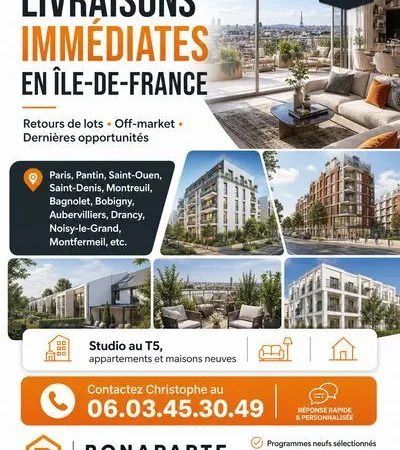 Maison - 4 pièces - LIVRAISONS IMMÉDIATES IDF