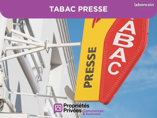 Fonds de commerce tabac, presse, jeux 70 m²