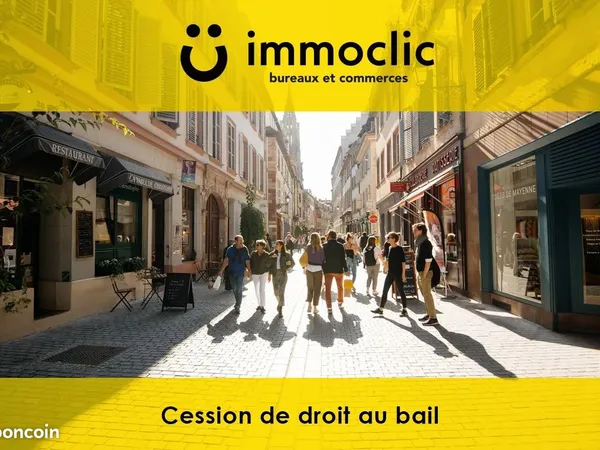 Boutique 30 m² Strasbourg