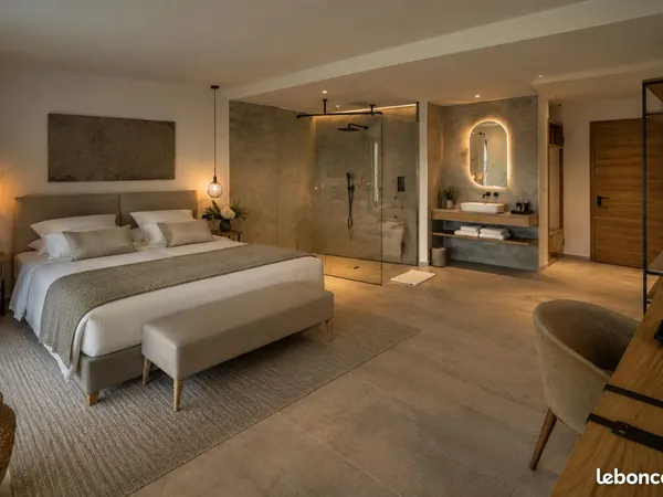 Chambres meublée de 20 m² avec salle de bain privative - Hyper-centre de Pouzauges