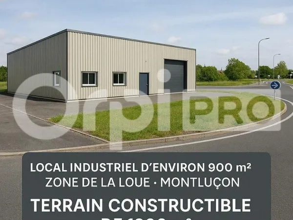 Local d'activité 886 m²