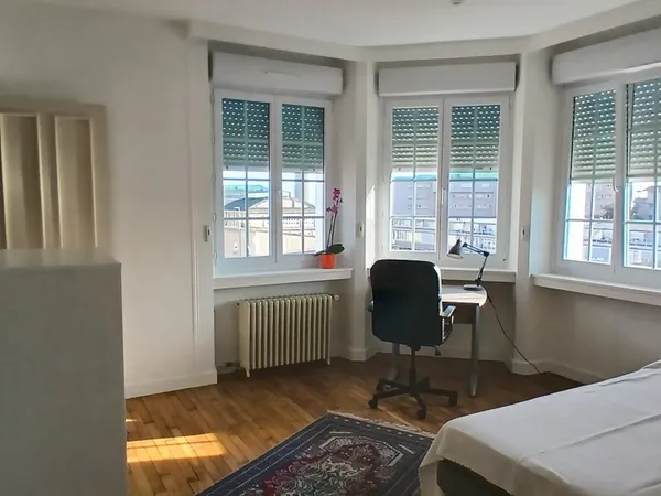 Loue chambre meublée centre ville Brest - 1 chambre, 16m²
