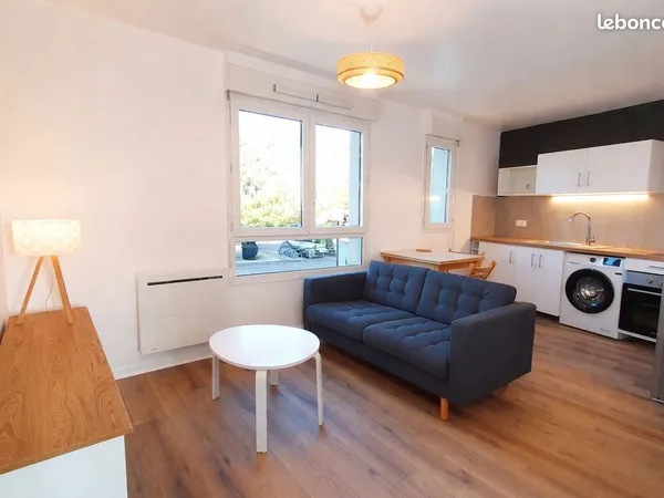 T2 meublé rénové de 37 m² avec parking privé - Joué-lès-Tours / Grandmont