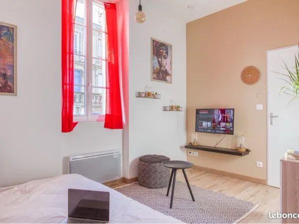 Studio meublé Cocooning- Angoulême centre ville