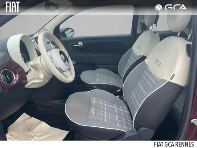 Fiat 500 1.2 8v 69ch lounge — photo 13