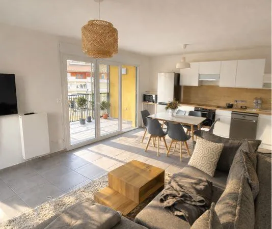 ✨ à louer - superbe t3 neuf de 69 m², entièrement meublé - à 2 min à pied de la gare de saint-julien