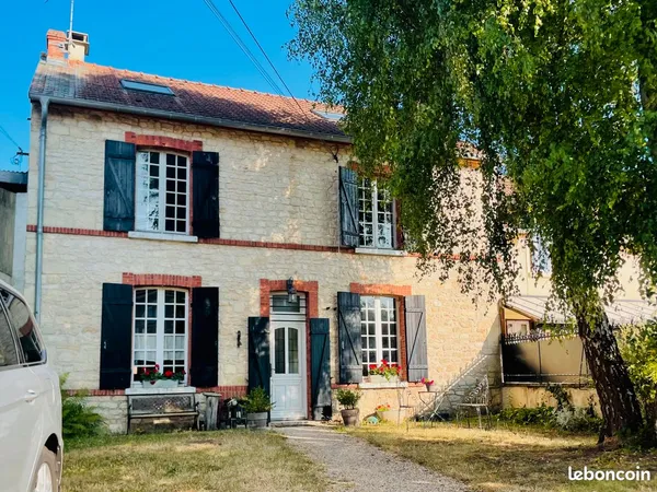 Maison 7 pièces vallée de l'Ardre, à 25 minutes de Reims