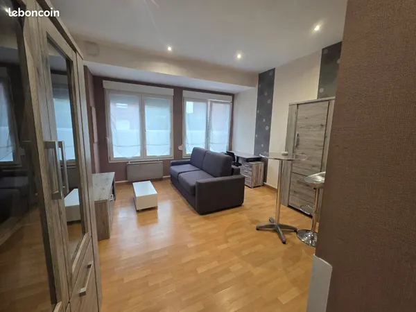 Studio meublé 27m2 Ferriere la grande