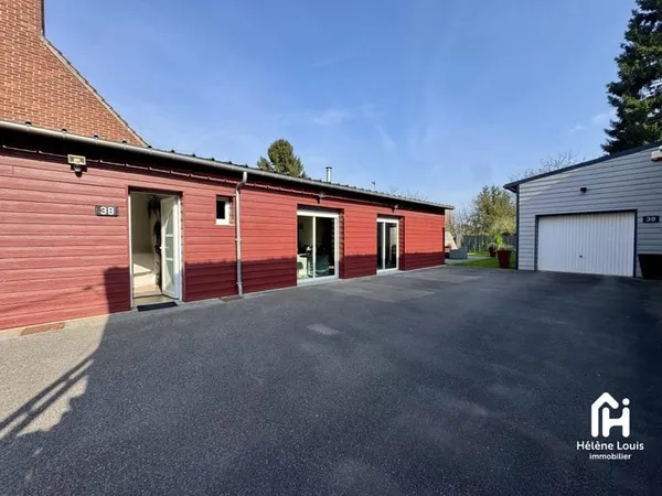 Plain-pied - 103m² - 2 ch - Jardin - Garage XXL