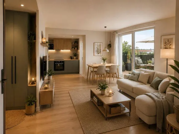 Appartement 2 pièces 44 m²