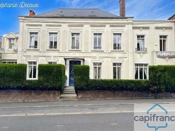 FOURMIES CENTRE  MAISON BOURGEOISE 310 m²  JARDIN  GARAGE  CHARME DE L'ANCIEN  ACTIVITÉ PROFESS