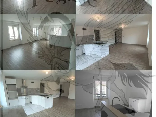 Loue bel appartement T3 Hérimoncourt 77 m2 avec chauffage au sol