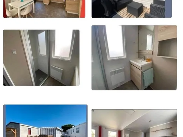 Mobil-home sur terrain dans PRL ouvert à l'année à Saint hilaire de riez