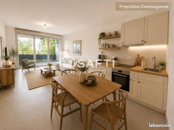 Appartement 2 pièces 42 m²