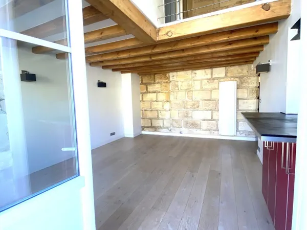 IMMEUBLE EN PIERRE APPART EN DUPLEX + CAVE