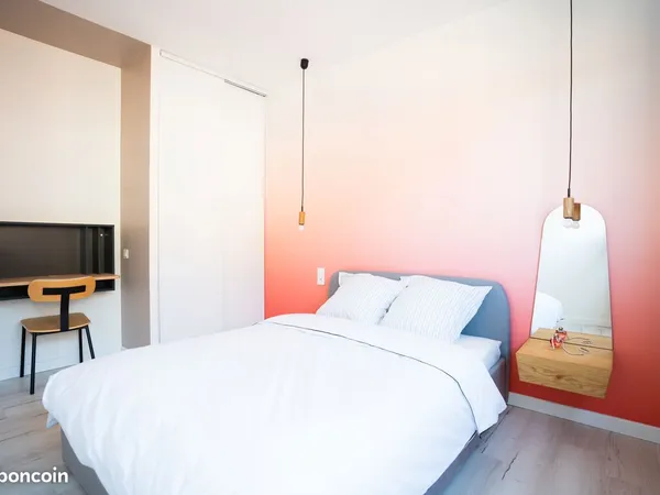 Chambre meublée en colocation - Amiens Saint-Pierre - 485 CC