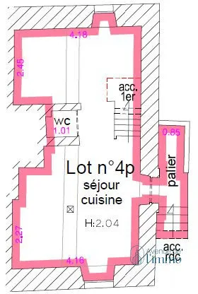 Appartement T2 vendu loué
