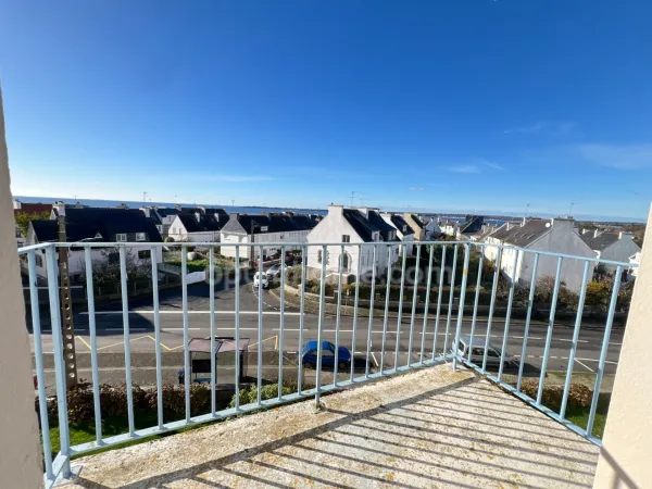 Concarneau: Appartement T3 avec balcon : vue mer, centre ville à pied.