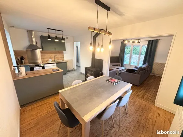 Maison 70m2 avec sous-sol et terrain