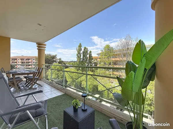 T1 bis avec grand balcon