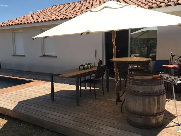 Maison avec piscine sans vis-à-vis