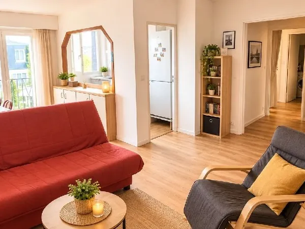 Appartement 3 pièces 54 m²