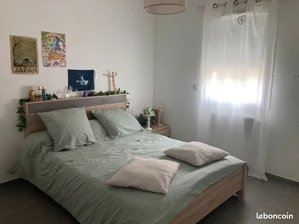Chambre étudiante à louer dans villa individuelle avec jardin à Génissieux