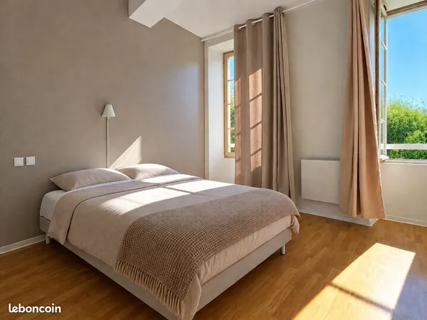 T2 meublé 33,5 m² - lumineux - vue verdure