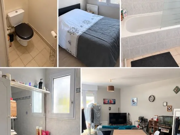 Appartement T2 de 50 m² à louer - Centre-ville de Saint-Denis-de-l'Hôtel