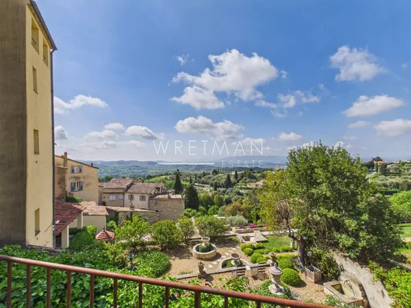 Rare Maison de Village avec Vue Mer - Châteauneuf-de-Grasse