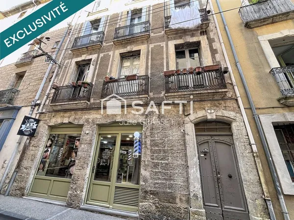 Immeuble de rapport - 3 appartements et un local commercial