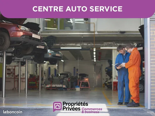 Fonds de commerce autos 650 m²