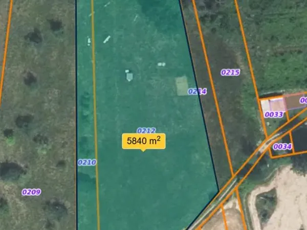 Terrain 5800 m²