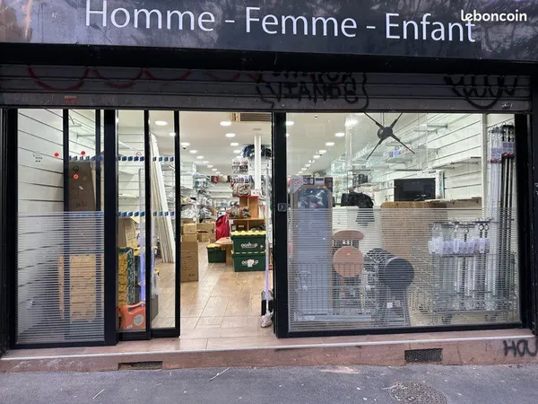 Vente fond de commerce, vente magasin 97m2, Paris 17 Clichy