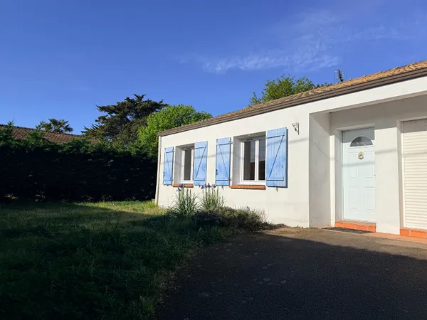 Maison Pornic - 92.54 m2 avec joli jardin clos exp S/O