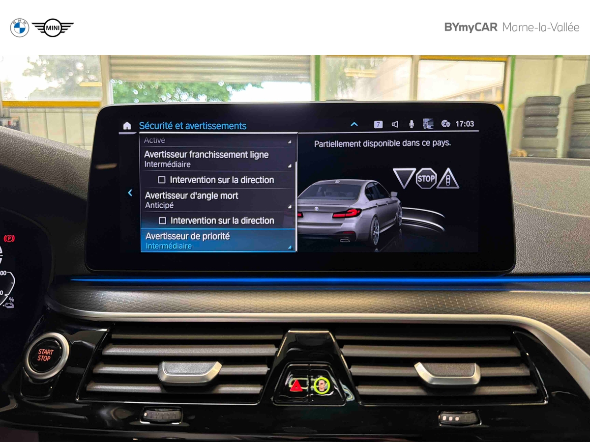 BMW 545e TwinPower Turbo xDrive 394 ch BVA8 — photo 24