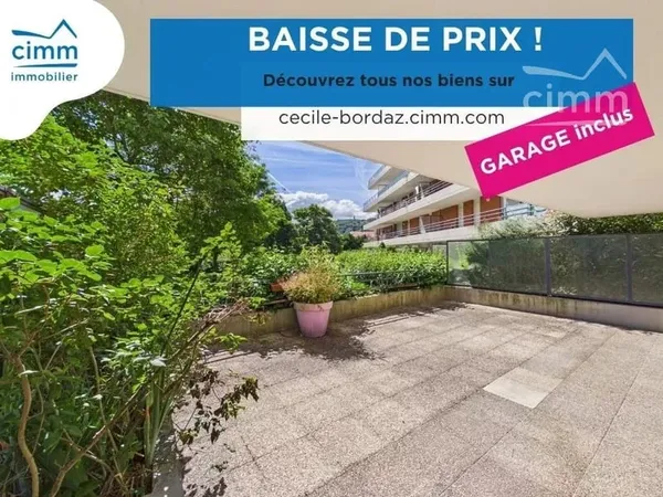 Appartement 3 chambres avec terrasse de 50 m² + GARAGE