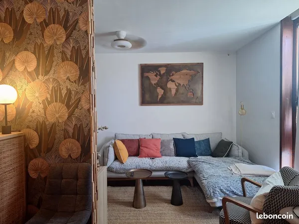 T4 de 76 m² Rénové & Meublé « Clé en main » — Dernier Étage Vue Canigou + Garage